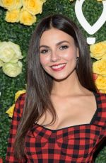 VICTORIA JUSTICE at Rock the Runway Presented by Children