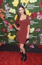 VICTORIA JUSTICE at Rock the Runway Presented by Children