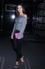 VICTORIA JUSTICE Leavines Her Hotel in New York 10/16/2018