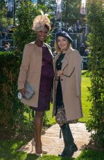 VICTORIA PENDLETON at Qipco British Champions Day at Ascot Racecourse in Berkshire 10/20/2018