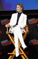 VIRGINIA GARDNER at Runaways Panel at New York Comic-con 10/05/2018