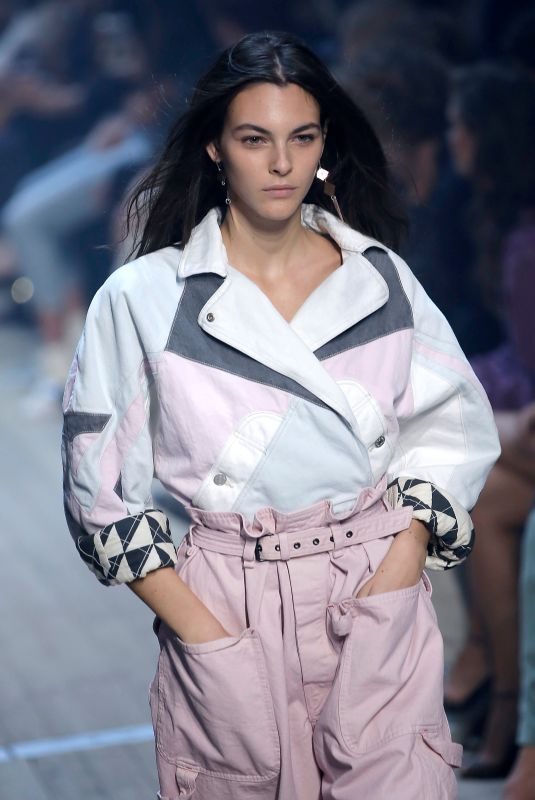 VITTORIA CERETTI at Isabel Marant Runway Show at Paris Fashion Week 09/27/2018