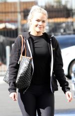 WITNEY CARSON Arrives at DWTS Practice in Los Angeles 10/20/2018