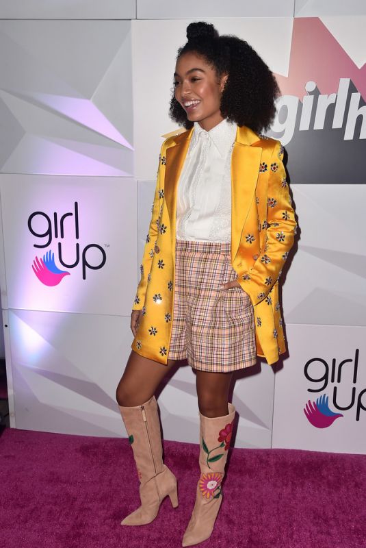 YARA SHAHIDI at #girlhero Awards Luncheon in Beverly Hills 01/14/2018