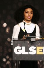 YARA SHAHIDI at Glsen Respect Awards 2018 in Beverly Hills 01/19/2018