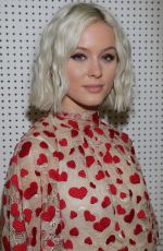 ZARA LARSSON at Giambattista Walli Show at Paris Fashion Week 10/01/2018