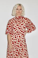 ZARA LARSSON at Giambattista Walli Show at Paris Fashion Week 10/01/2018