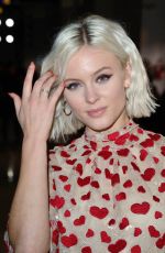ZARA LARSSON at Giambattista Walli Show at Paris Fashion Week 10/01/2018