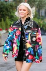ZARA LARSSON at Global Radio in London 10/16/2018