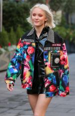 ZARA LARSSON at Global Radio in London 10/16/2018
