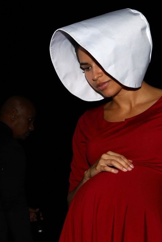 ZENDAYA COLEMAN at Just Jared Halloween Party in West Hollywood 01/27/2018