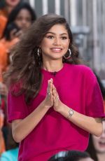 ZENDAYA COLEMAN at Today Show Celebrates International Day of the Girl in New York 10/11/2018