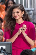 ZENDAYA COLEMAN at Today Show Celebrates International Day of the Girl in New York 10/11/2018