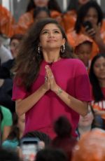 ZENDAYA COLEMAN at Today Show Celebrates International Day of the Girl in New York 10/11/2018