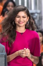 ZENDAYA COLEMAN at Today Show Celebrates International Day of the Girl in New York 10/11/2018