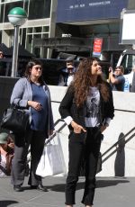 ZENDAYA COLEMAN on the Set of Spider-man: Far from Home at Penn Station in New York 10/12/2018