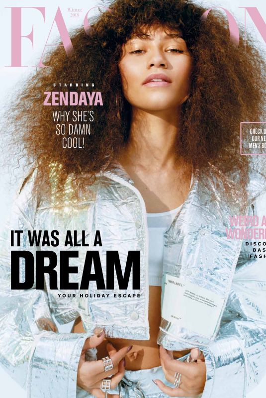 ZENDAYA for Fashion Magazine, Winter 2018