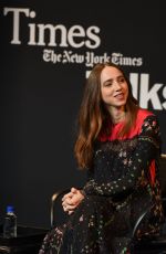 ZOE KAZAN at New York Times Presents Wildlife Screentimes in New York 10/15/2018