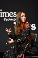 ZOE KAZAN at New York Times Presents Wildlife Screentimes in New York 10/15/2018