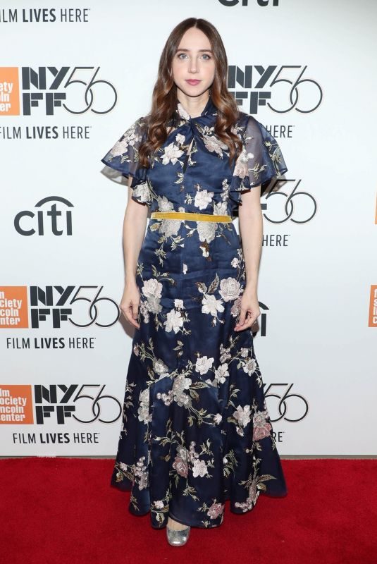 ZOE KAZAN at Wildlife Premiere at 56th New York Film Festival 09/30/2018