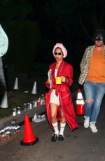 ZOE KRAVITZ at Casamigos Halloween Party in Los Angeles 10/26/2018