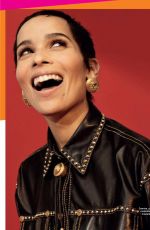 ZOE KRAVITZ in Cosmopolitan Magazine, Spain November 2018