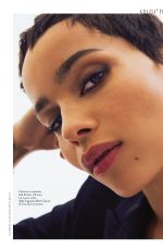 ZOE KRAVITZ in Grazia Magazine, Italy October 2018