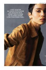 ZOE KRAVITZ in Grazia Magazine, Italy October 2018