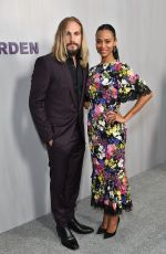 ZOE SALDANA at Hammer Museum Gala in Los Angeles 10/14/2018