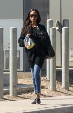 ZOE SALDANA Out in Los Angeles 10/14/2018