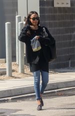 ZOE SALDANA Out in Los Angeles 10/14/2018