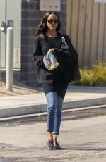 ZOE SALDANA Out in Los Angeles 10/14/2018