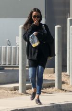 ZOE SALDANA Out in Los Angeles 10/14/2018