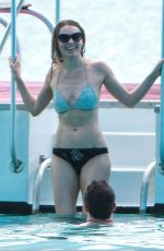 ZOE SALMON in Bikini at a Beach in Barbados 10/28/2018