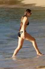 ZOE SALMON in Bikini on the Beach in Barbados 10/29/2018