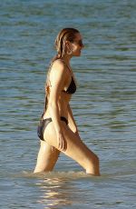 ZOE SALMON in Bikini on the Beach in Barbados 10/29/2018