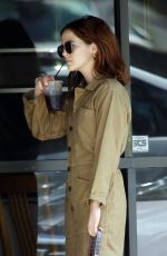 ZOEY DEUTCH Out for Coffee in Los Angeles 10/04/2018