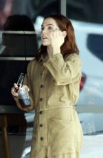 ZOEY DEUTCH Out for Coffee in Los Angeles 10/04/2018