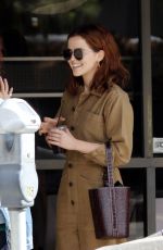 ZOEY DEUTCH Out for Coffee in Los Angeles 10/04/2018