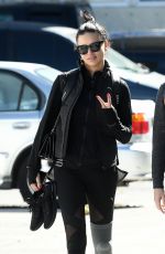 ADRIANA LIMA Heading to a Gym in Miami 11/28/2018