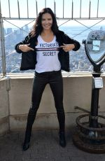 ADRIANA LIMA Lighting Empire State Building in New York 11/07/2018