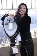 ADRIANA LIMA Lighting Empire State Building in New York 11/07/2018