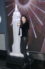 ADRIANA LIMA Lighting Empire State Building in New York 11/07/2018
