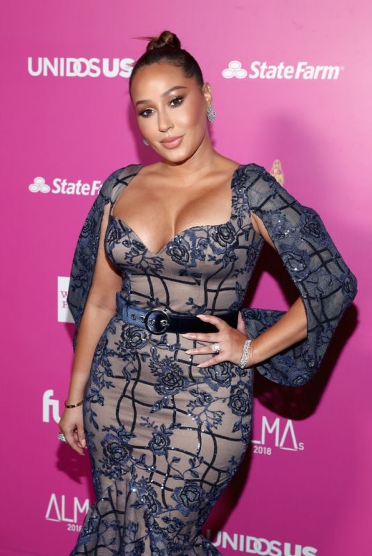 ADRIENNE BAILON at Almas 2018 Live on Fuse in Los Angeles 11/04/2018