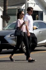 ALESSANDRA AMBROSIO and Nicolo Oddi Out for Breakfast in Venice Beach 11/26/2018