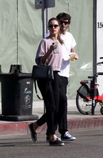 ALESSANDRA AMBROSIO and Nicolo Oddi Out for Breakfast in Venice Beach 11/26/2018
