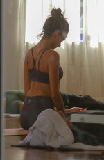ALESSANDRA AMBROSIO at Morning Yoga Class in Brentwood 11/12/2018
