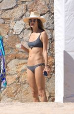 ALESSANDRA AMBROSIO in Bikini on the Beach in Cabo San Lucas 11/04/2018