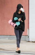 ALESSANDRA AMBROSIO Leaves Yoga Class in Santa Monica 11/07/2018