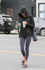 ALESSANDRA AMBROSIO Leaves Yoga Class in Santa Monica 11/07/2018